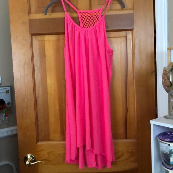 Pink Lightweight Summer Dress - Picture 1 of 3